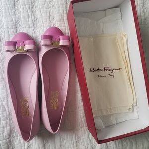 Salvatore ferragamo Ballet Varina Bow Ballet Flats